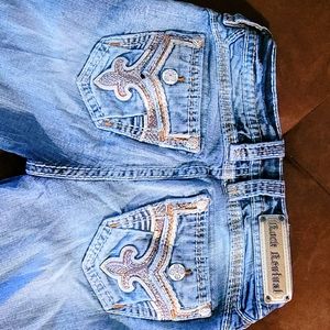 Rock Revival jeans, boot cut, size 28.